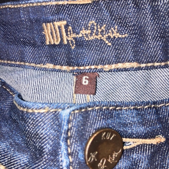 Kut From the Kloth Capri jean Shorts Blue - Picture 6 of 6